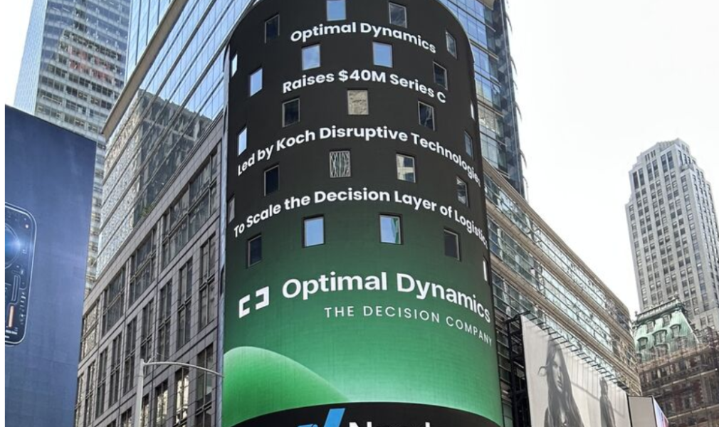 Optimal Dynamics Raises $40M Series C to Scale the Decision Layer of Logistics
